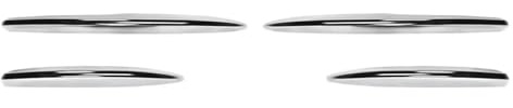 Spoiler Delantero para Mercedes para Benz Clase E W214 S214 AMG Line 2024-2025 Alerón De Parachoques Delantero Divisor Y Rejilla De Entrada De Aire Coche Difusor Inferior Labio(Plata)