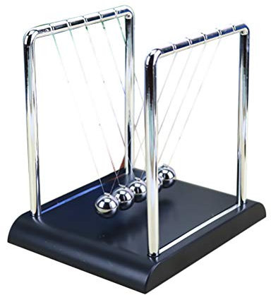 Faviye Balancier Pendule de Newton Jouet Jeux Scientifiques Éducatif pour Enfants Adultes