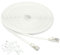 Amazon Basics Câble réseau Internet Ethernet Gigabit plat catégorie 7 RJ45 - 9.1 m, Blanc