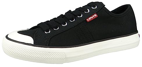 Levi's Hernandez S, Zapatillas Mujer, Negro (Regular Black), 41 EU