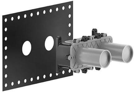 Gessi corps caché 1/2 pour lavabo Mitigeur monocommande avec bec fixe toujours à gauche (non orientable), 63397239