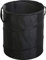 Tissting Gartenabfallsack 37L, 34 x 40cm Kleine Faltbare Oxford Stoff Gartensack Gartenarbeit Säcke Tragbarer Selbststehend Camping Abfallbeutel für Grünabfälle Rasensack Laubsack(Schwarz)
