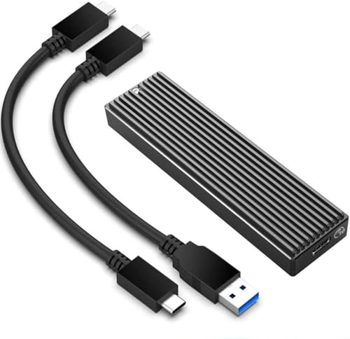 SIMPLETEK SSD Enclosure Caddy M.2 NVMe USB-C 10Gb/s | USB 3.1 Gen 2, Aluminum Alloy | 240GB SSD Included