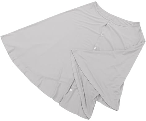 FRCOLOR Copertura per Allattamento Seno Poncho per Allattamento Scialle Traspirante per Privacy Adatto per Ragazza e Ragazza