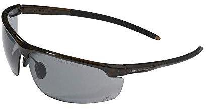 JSP Leone Safety Spectacle Light Brown Frame Smoke Lens (1LEO23S)