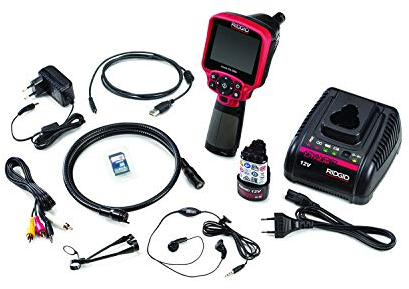 RIDGID 63888 Micro CA-350 X Inspektionskamera mit WLAN und Bluetooth-Konnektivität