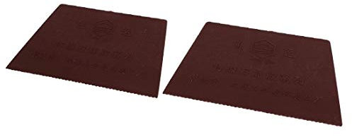 New Lon0167 2pcs 3.5' Destacados 'Ancho Trapezoide Barniz eficacia confiable plástico Removedor de pintura Masilla para papel pintado Rascador Marrón(id:c3a b6 ec aed)