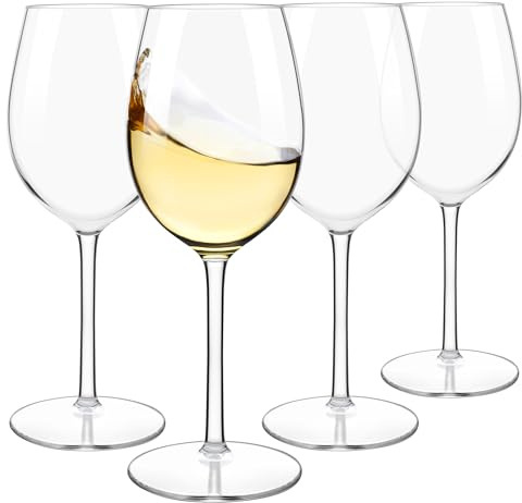 HAHASHOW Copas de vino tinto, irrompibles, de plástico Tritan, irrompibles, para camping, 530 ml, juego de 4