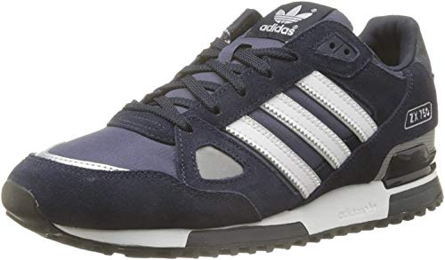 Adidas ZX750 Retro-Sneaker für Herren, Marineblau, UK-Schuhgrößensystem, Erwachsene, Herren, Numeric, Größe M, Größe 41