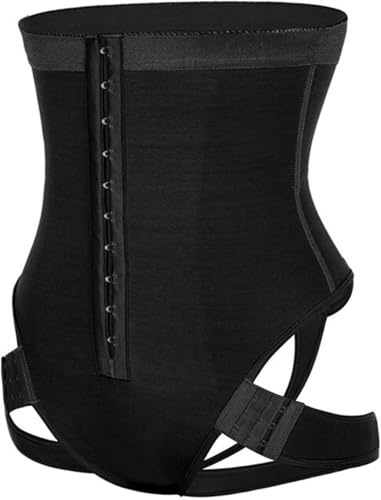 Waist Trainer Vita Alta Modellante Pties Bretelle Glutei Aperti Glutei Allargati Modellatori Vita Femminile Modellatori Stringere L'addome, B, 4XL