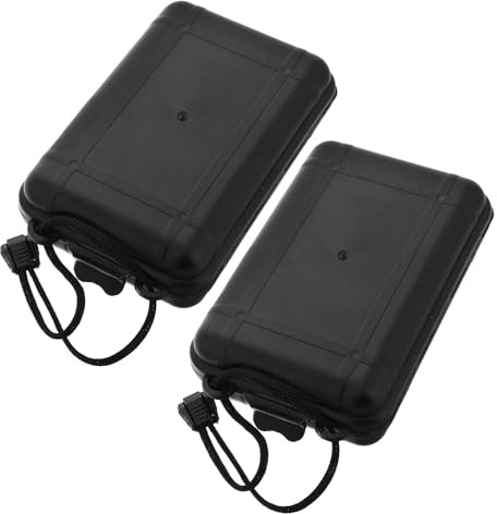 IWOWHERO 2 pièces boîte de Collection pour flèches en Plastique Robuste avec Couvercle, idéal pour tir à l'arc en extérieur et Pratique