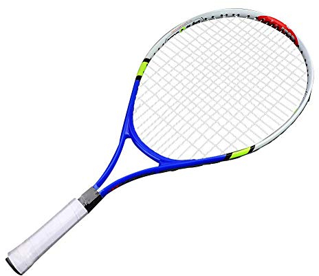 TOPINCN Raquette de Tennis Raquette d'entraînement de Tennis Junior très légère pour Les Enfants Pratique de Formation pour débutants - 1 Sac de Transport Inclus(Blue)