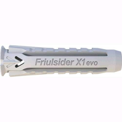 FRIULSIDER X1 evo L - Tasselli universali in nylon 6x50 Cf. 200 pz