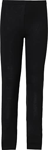 NAME IT Mädchen Basic-Leggins Bio-Baumwolle schwarz 128
