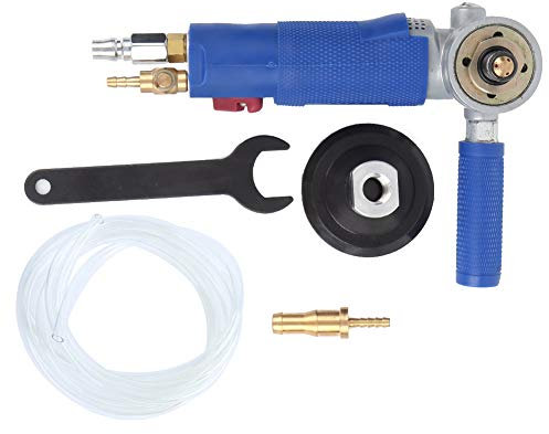 Smerigliatrice angolare pneumatica ad ampia gamma, smerigliatrice angolare ad aria, lucidatura di pietra per marmo