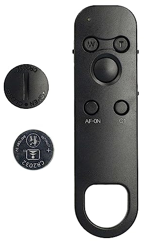 vhbw Télécommande déclencheur Compatible avec Sony Alpha 9 (Depuis Pilote 6), 9M2, ZV-E10 Appareil Photo, Fonction Zoom