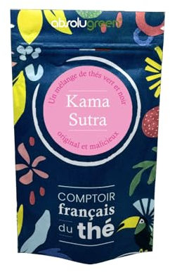 Thé Mixte Kama Sutra - Comptoir Français du Thé - Thé Mixte plantes & épices - Maison Française - Thé en vrac (20 GR)