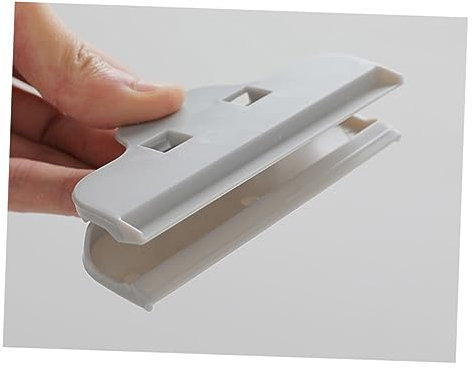 Cabilock 1Stk Lebensmittelbeutel-Clip beutelclips beutelklammer Beutelversiegelungsclips Beutelverschließer versiegelbar Klemmen für Snackbeutel Taschenverschlussclip Dichtungsclip Grey
