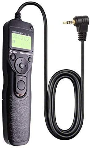 Foto&Tech LCD Timer Shutter Release Remote Control Cord (for Psonic S5Ii Kit Hybrid Mirrorless Camera Kit W/S 24-60Mm)