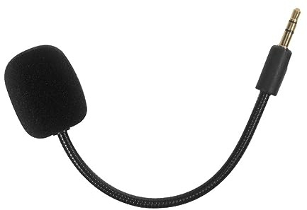 Buxuaaaa ersättning spelmikrofon 3,5 mm mikrofon för X Gaming headset brusreducerande mikrofon skumskydd spelheadset