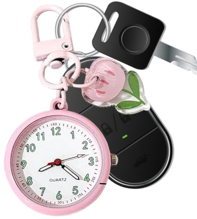 Montre Pendentif Portable Lumineux | Charme De Montre Pour Femme Pour Voyages Quotidiens Et Les Trajets Extérieurs École Et Bagages Sac À Main Cabas Sac À Dos