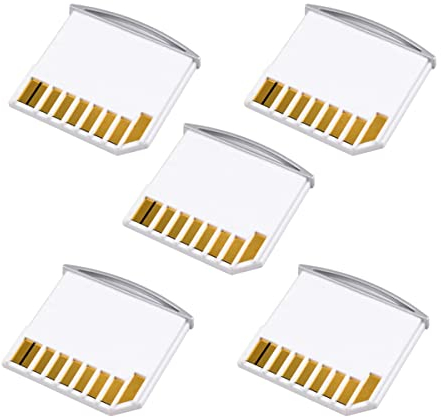chenyang Kit de micro SD TF a tarjeta SD Mini adaptador para almacenamiento adicional MacBook Air/Pro/Retina, 5 unidades