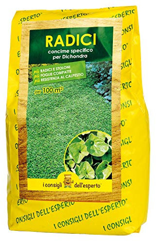 I Consigli dell'Esperto - Radici Concime Organominerale Specifico per Dichondra - Nutrimento Intenso e Crescita Rigogliosa - Formula Bilanciata - Foglie Compatte - Resistenza al Calpestio - 2 Kg