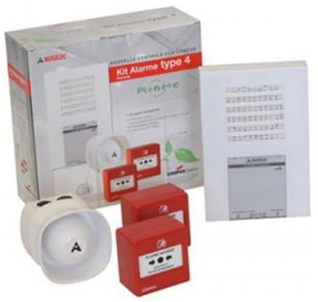 Cooper Kit Alarme Incendie Type 4 Planète avec Flash