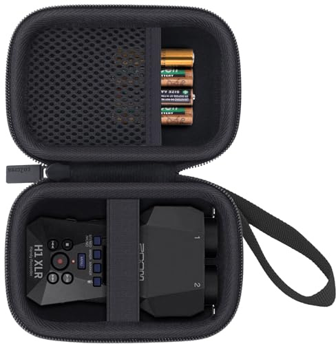 co2CREA cassa custodia borsa per ZOOM H1 XLR registratore palmare stereo digitale(solo scatola,Case Only)