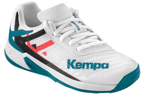 Kempa Chaussures de Sport pour Enfants - Chaussures de Handball Wing 2.0 Junior