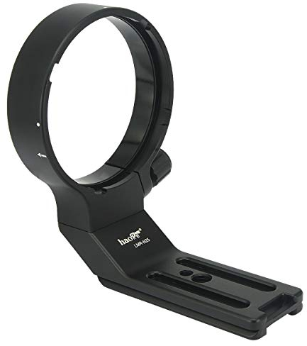 Haoge LMR-N25 Lens Collar Foot Tripod Mount Ring for Nikon AF-S Nikkor 200-500mm f/5.6E ED VR Lens Built-in Arca Swiss Type Quick Release Plate