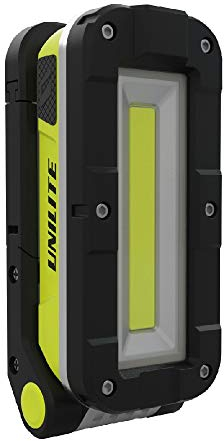 Unilite SLR-1000 USB Rechargeable High Power LED Folding Portable Work Task Light | 1000 Lumen | Strong Magnetic Base | Integrated LED Torch 300 Lm