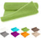 heimtexland ® Badvorleger Chenille Super Flauschig Saugstark Badteppich Badematte Ökotex Typ771 Grün 45 x 50 cm