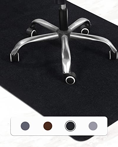 90 x 140 cm, Bürostuhl Unterlage, Schreibtischstuhl Unterlage, Bodenschutzmatte bürostuhl, Kratzfest Bodenmatte Stuhlunterlage, Bodenschutzmatte für Laminat, Parkett und Hartböden