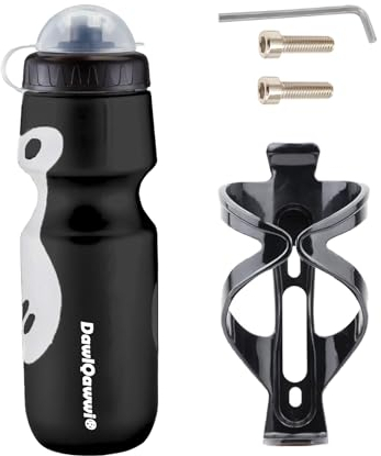 DawlQawwi Flaschenhalter Fahrrad,Fahrrad Trinkflasche Mit Halter,Trinkflasche Fahrrad,