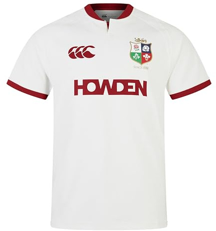 Canterbury Maglia da Rugby Unisex British & Irish Lions Replica | Prodotto con Licenza Ufficiale British & Irish Lions