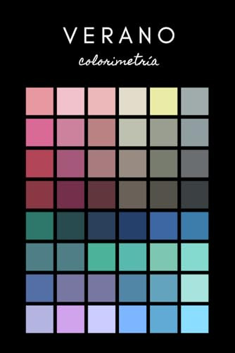 Colorimetría Verano: cuaderno a rayas para llevar siempre contigo tu paleta de colores: libreta de armonía cromática para asesoras de imagen