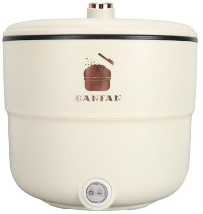 Cuiseur à Riz électrique 1,8 L, Cuiseur à Riz Double Couche Antiadhésif pour la Cuisson à la Vapeur (Prise UE)