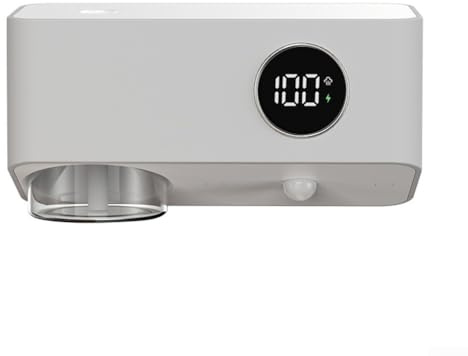 Machine de parfum réglable à suspendre au mur, diffuseur super silencieux, diffuseur d'arômes électrique, pour chambre, porche, salle de bain, table, salon (gris)