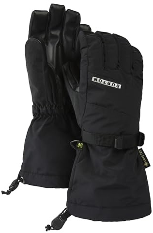 Burton Kids' Gore-TEX Gloves (True Black, Medium)