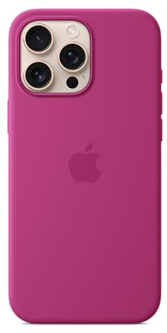 Apple iPhone 16 Pro Max Silicone Case with MagSafe - Fuchsia ​​​​​​​