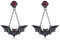 DAYLINLOVE Bat Earrings 925 Sterling Silver Skull Bat Earrings Halloween Christmas Jewellery Gifts For Women