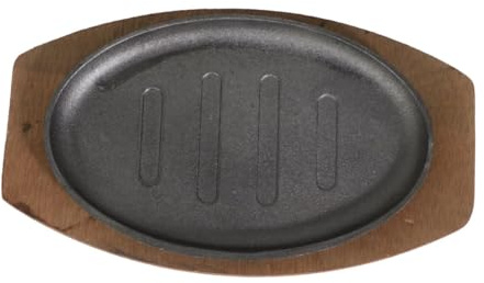 Zerodeko Poêle à Steak Antiadhésif Ronde Avec Plateau Pour Barbecue Plaque De Cuisson Pour Cuisson à Domicile