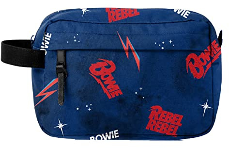 Rocksax David Bowie Wash Bag - Galaxy