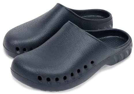 Lakeland Active Women's Dovenby Slip-On Ventilated Work Clogs - Navy Blue - 6/7 UK