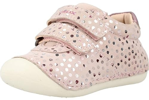 Geox Baby Girl'S B Tutim B First Walker Shoe, Lt Rose, 2.5 UK Child