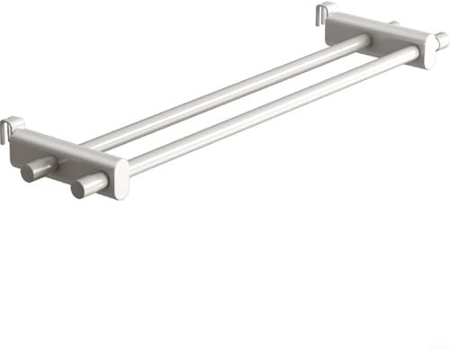 ZYNCUE Cintre porte-serviettes pour radiateur, 50 cm, support de rangement économiseur d'espace, montage facile pour radiateur chauffant de 0,3 à 2 m