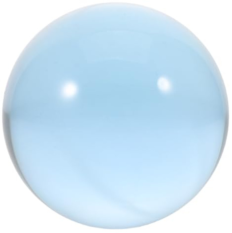 LRXIYODE Sfera da Giocoleria Trasparente in Resina 8 CM Palla da Prestidigitazione Leggera per Spettacoli Circensi e Numeri Acrobatici Strumento Versatile per Principianti e