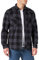 Brandit Check Shirt Long Sleeve, color: black/grey, size: L