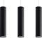 SOLLUX lighting Pendelleuchte Innen Schwarz Rund 3 x GU10 bis max. 40W 230V IP20 Wohnzimmer Schlafzimmer Treppenhaus Flur Energieklasse A++ MIALUX Issa Pendellampe, Stahl, Leuchtmittel, ML.0329